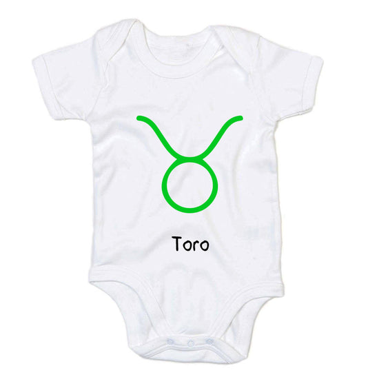 Body neonato con stampa Zodiaco - Toro