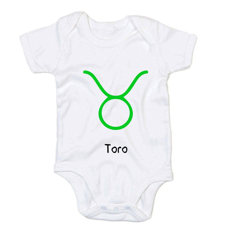Body neonato con stampa Zodiaco - Toro