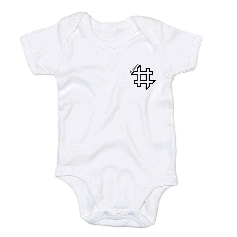 Body neonato #FDM - Bianco
