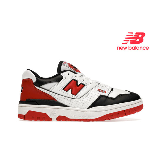 New Balance 550 White Red Black