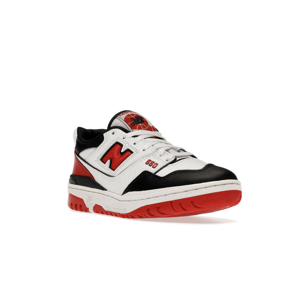 New Balance 550 White Red Black