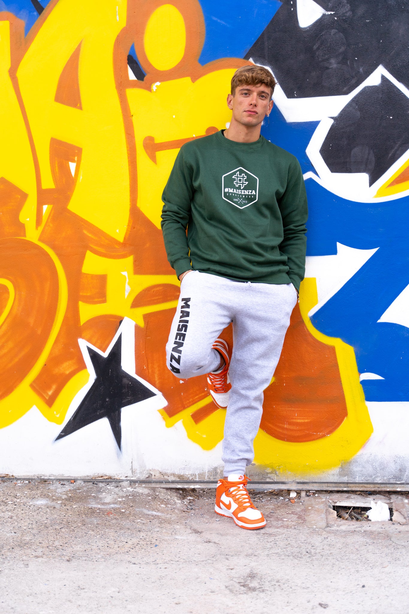 Pantaloni tuta Write Uomo - Black