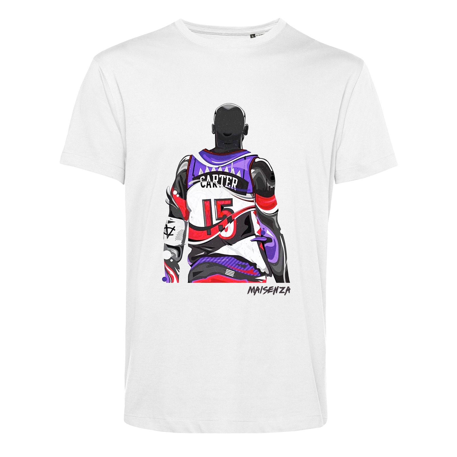 T-shirt organica Vince Carter White - Uomo