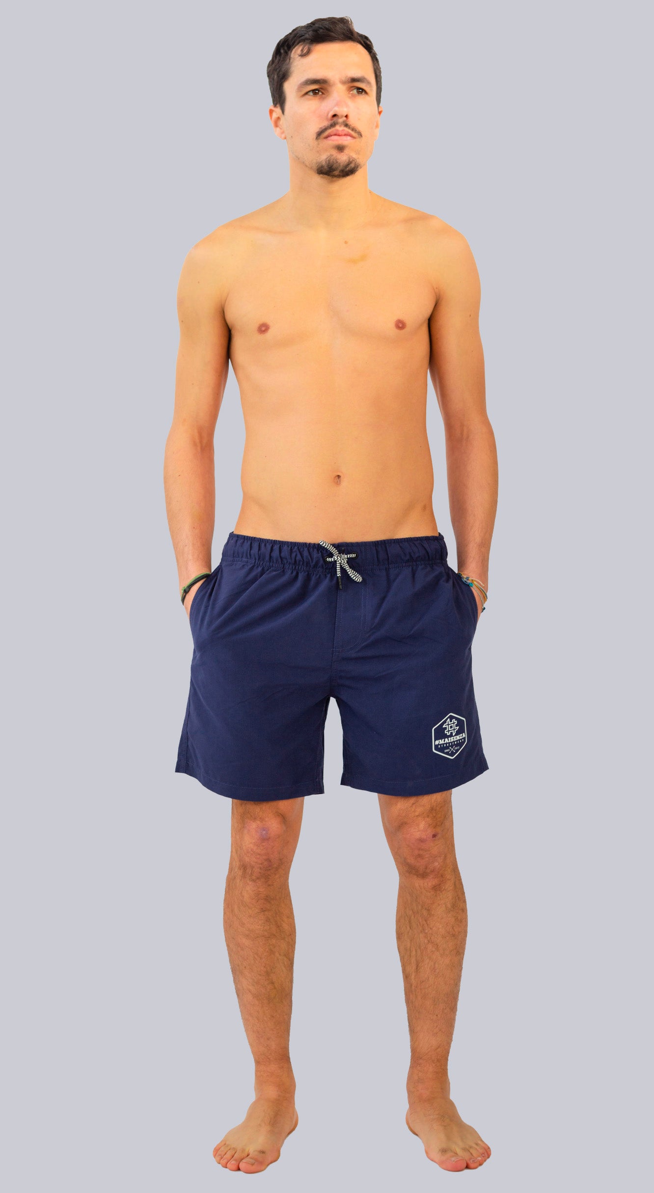 Costume Mare Uomo tessuto riciclato - Navy