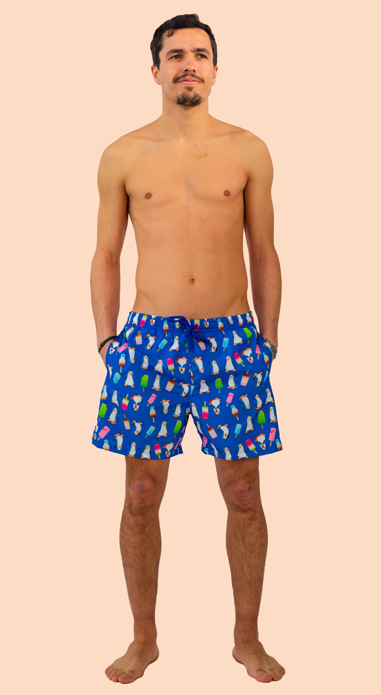 Costume Mare Uomo PINGUINI