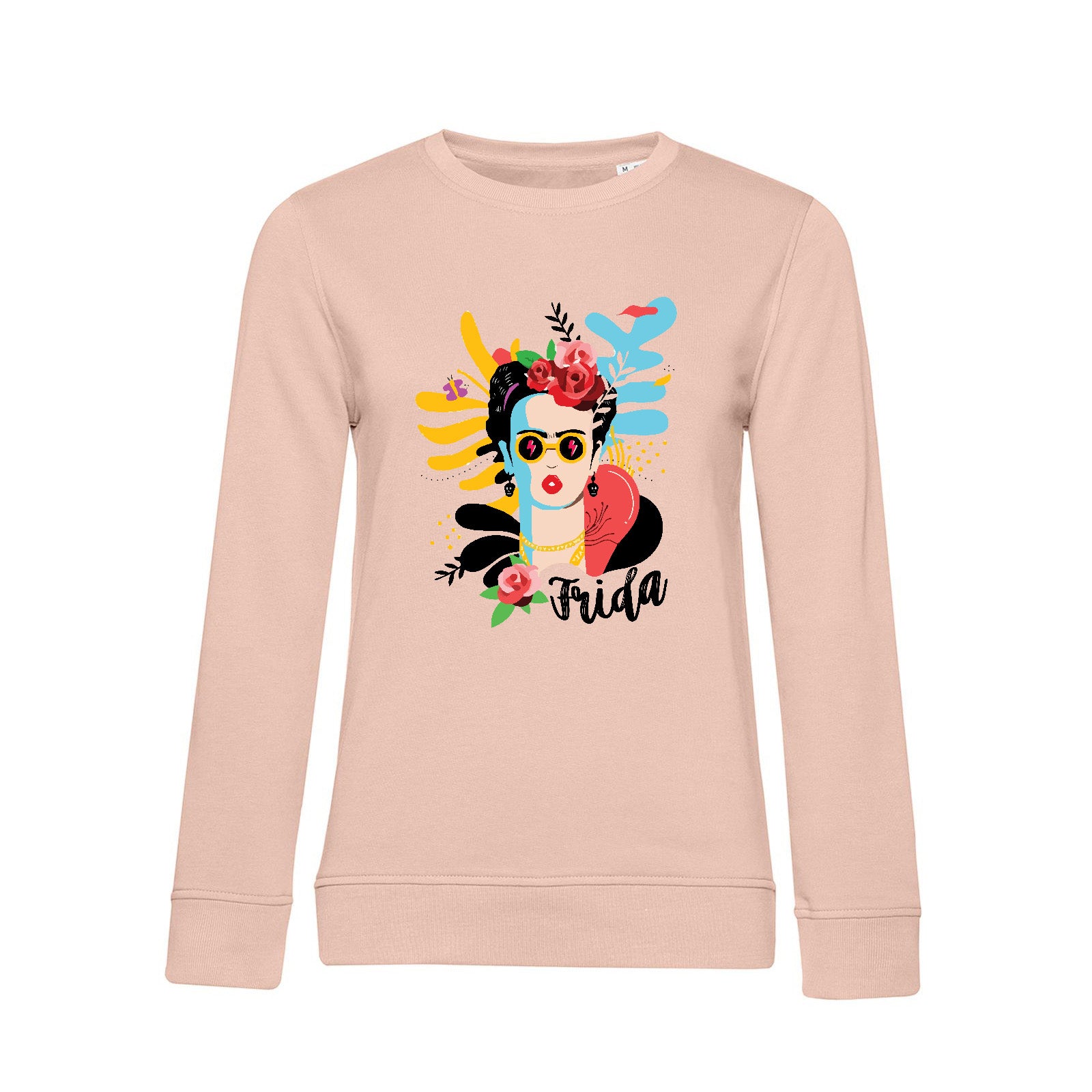 Felpa girocollo pink Frida 2023 - Donna