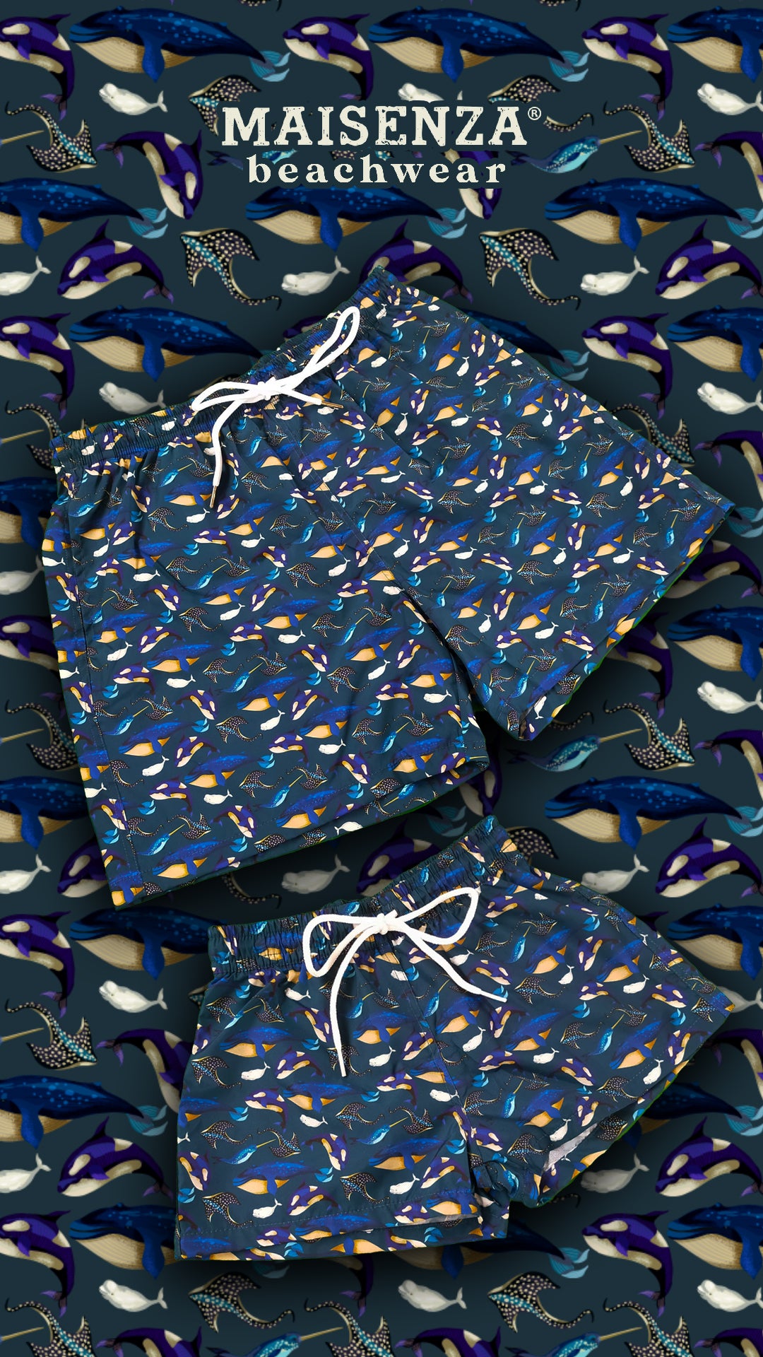 Costume Papà e Figlio - Deep Marina