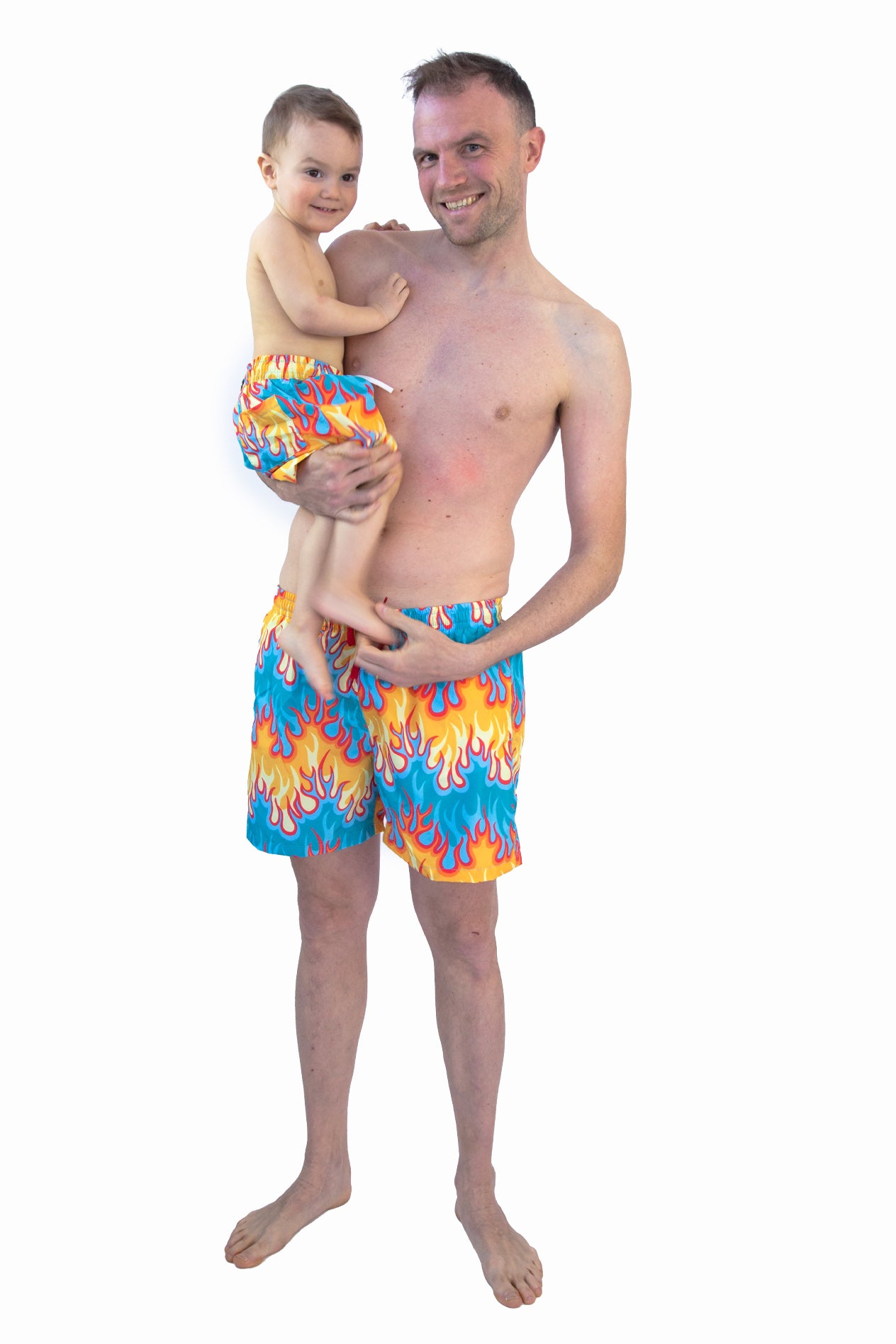 Costume Papà e Figlio - Flames