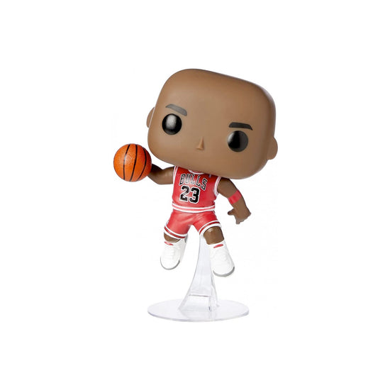 Funko Pop! Basketball Bulls Michael Jordan Red Jersery NBA Sticker Figure 
