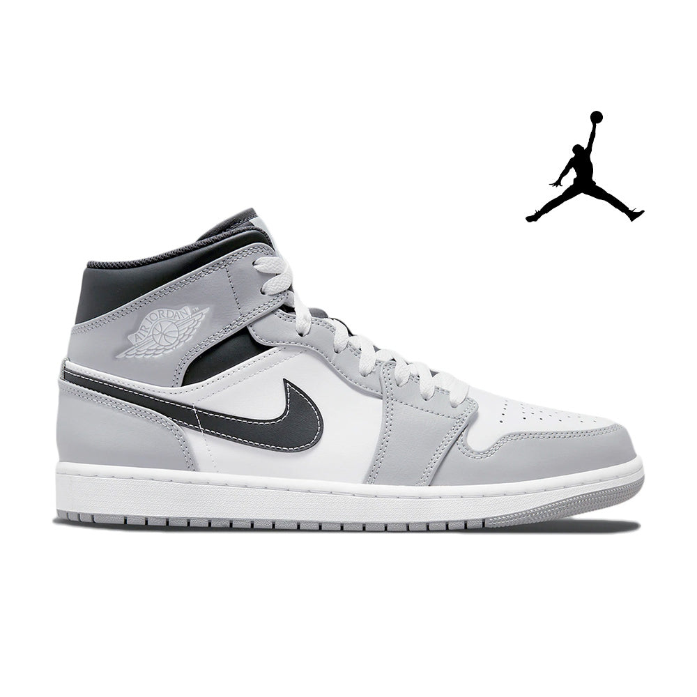 Jordan 1 Mid Light Smoke Grey Anthracite
