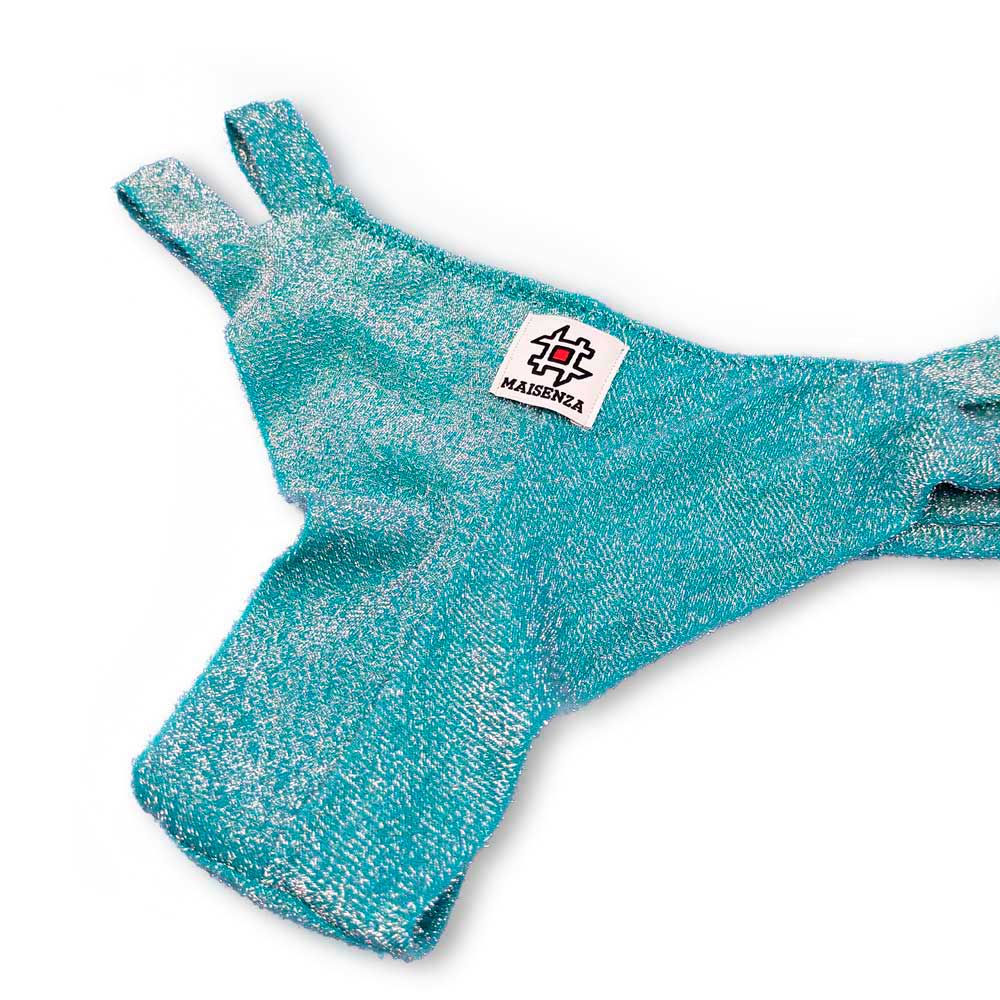 Monokini Double - Glitter Light Blu