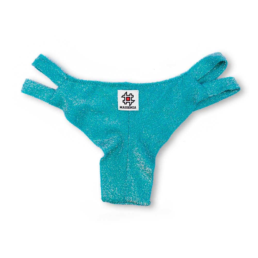 Monokini Double - Glitter Light Blu