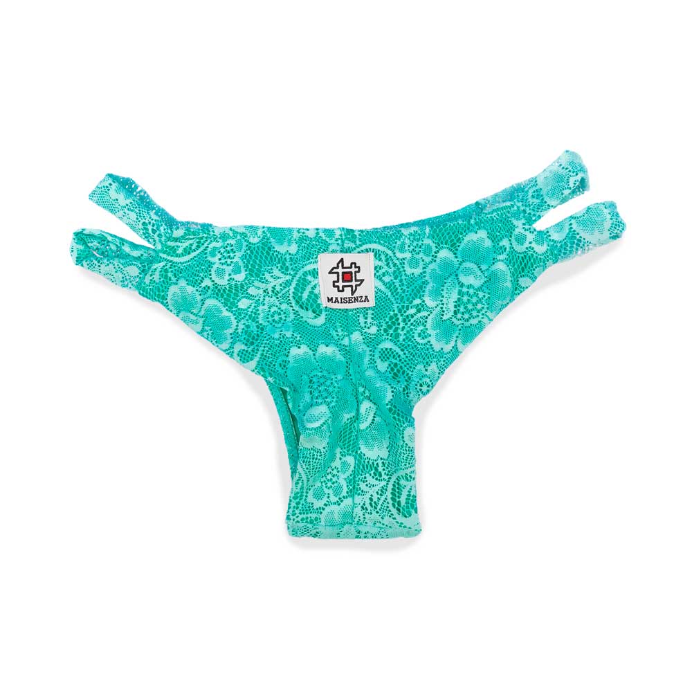 Monokini Double - Pizzo Green