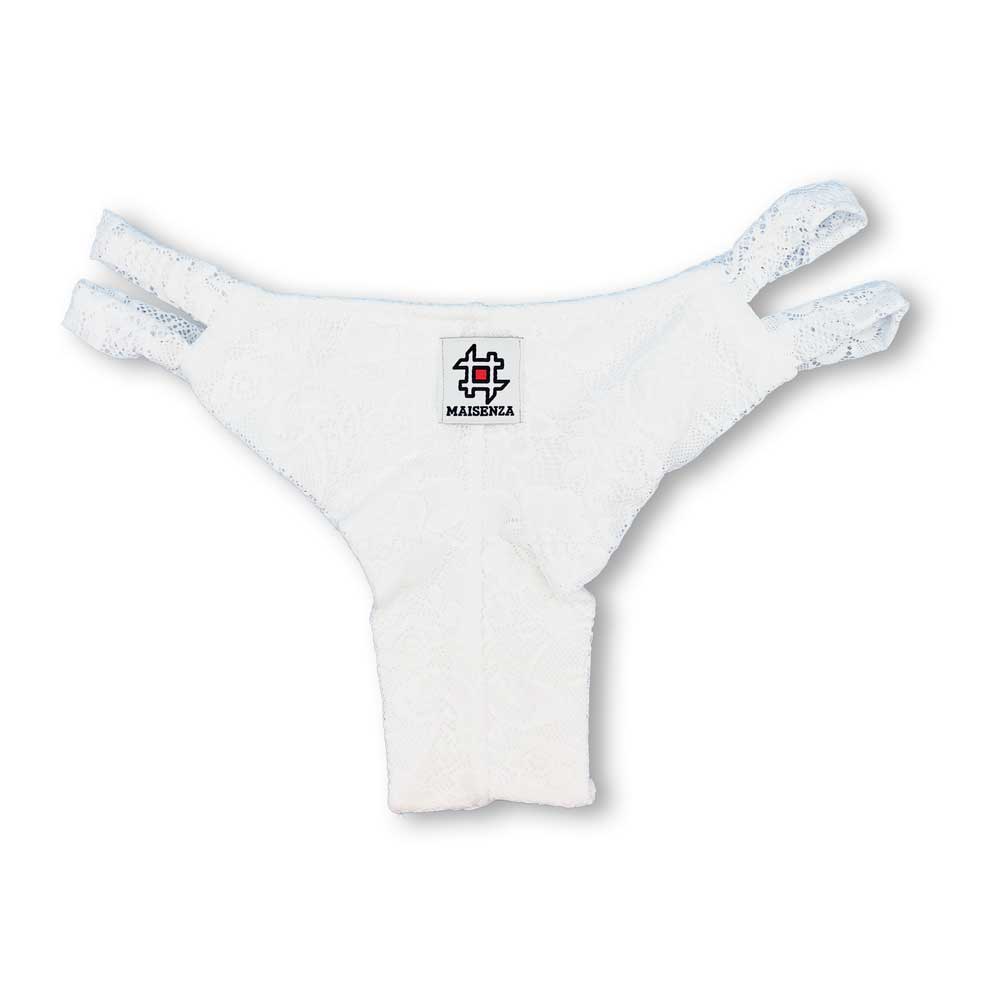 Monokini Double - Pizzo White