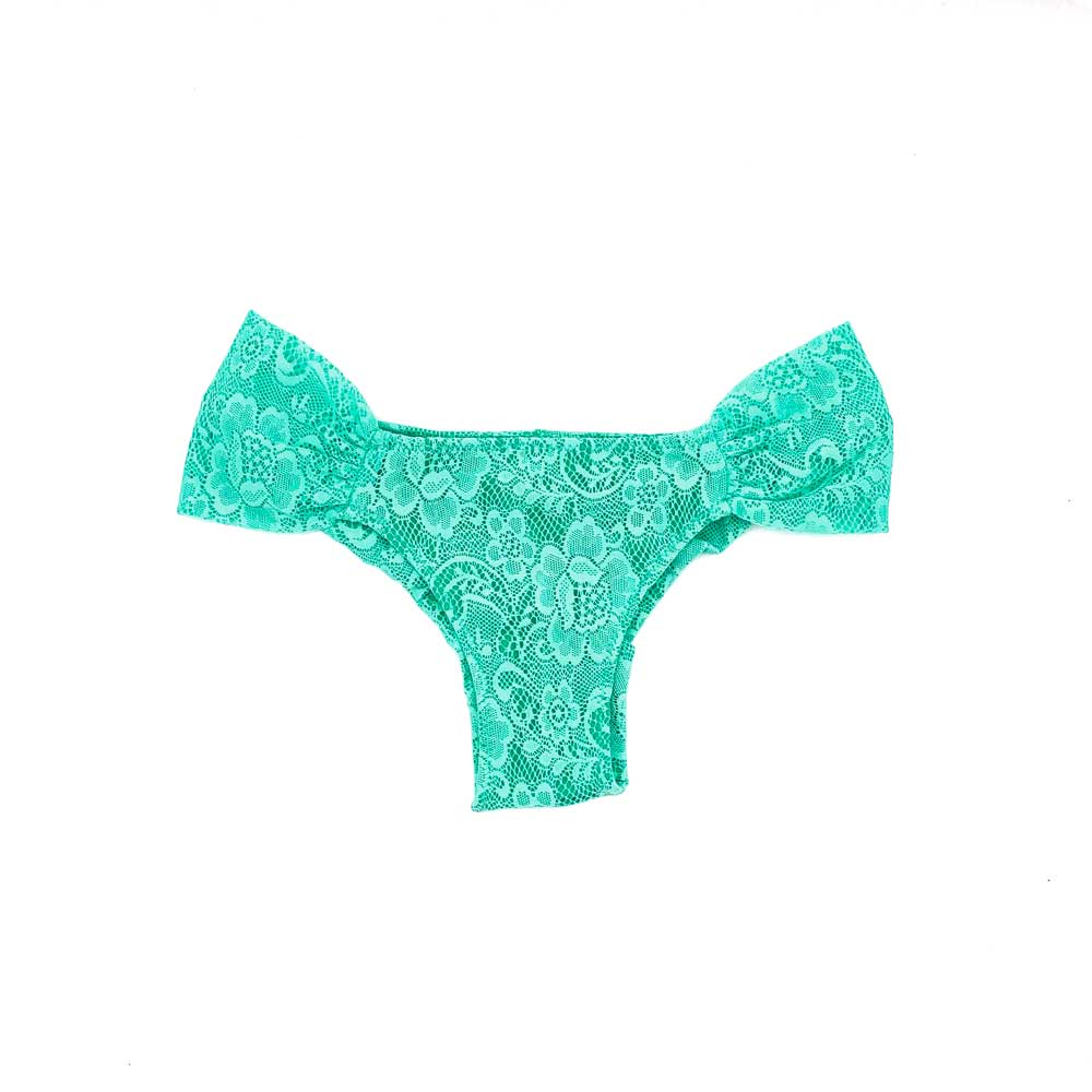 Monokini Fascia - Pizzo Green