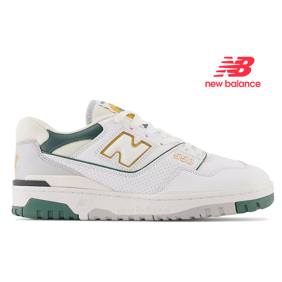 New Balance 550 White Nightwatch Green