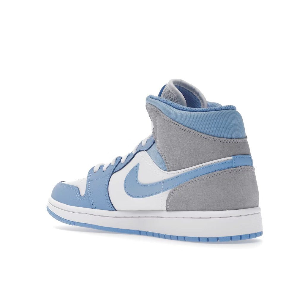 Jordan 1 Mid University Blue Grey