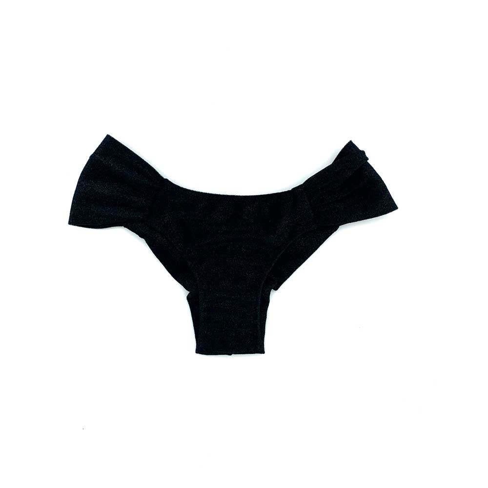 Monokini Fascia - Glitter Black