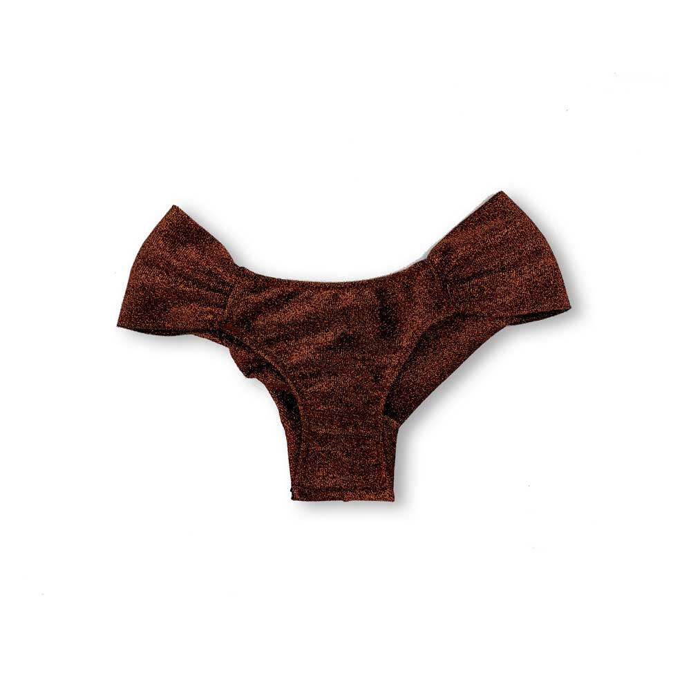 Monokini Fascia - Glitter Bronze