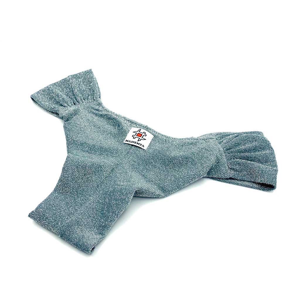 Monokini Fascia - Glitter Grey