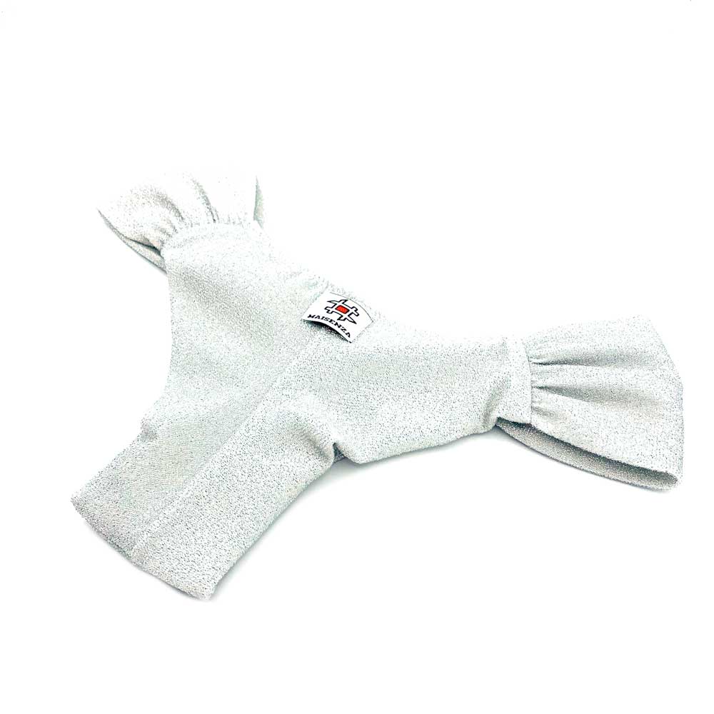 Monokini Fascia - Glitter White