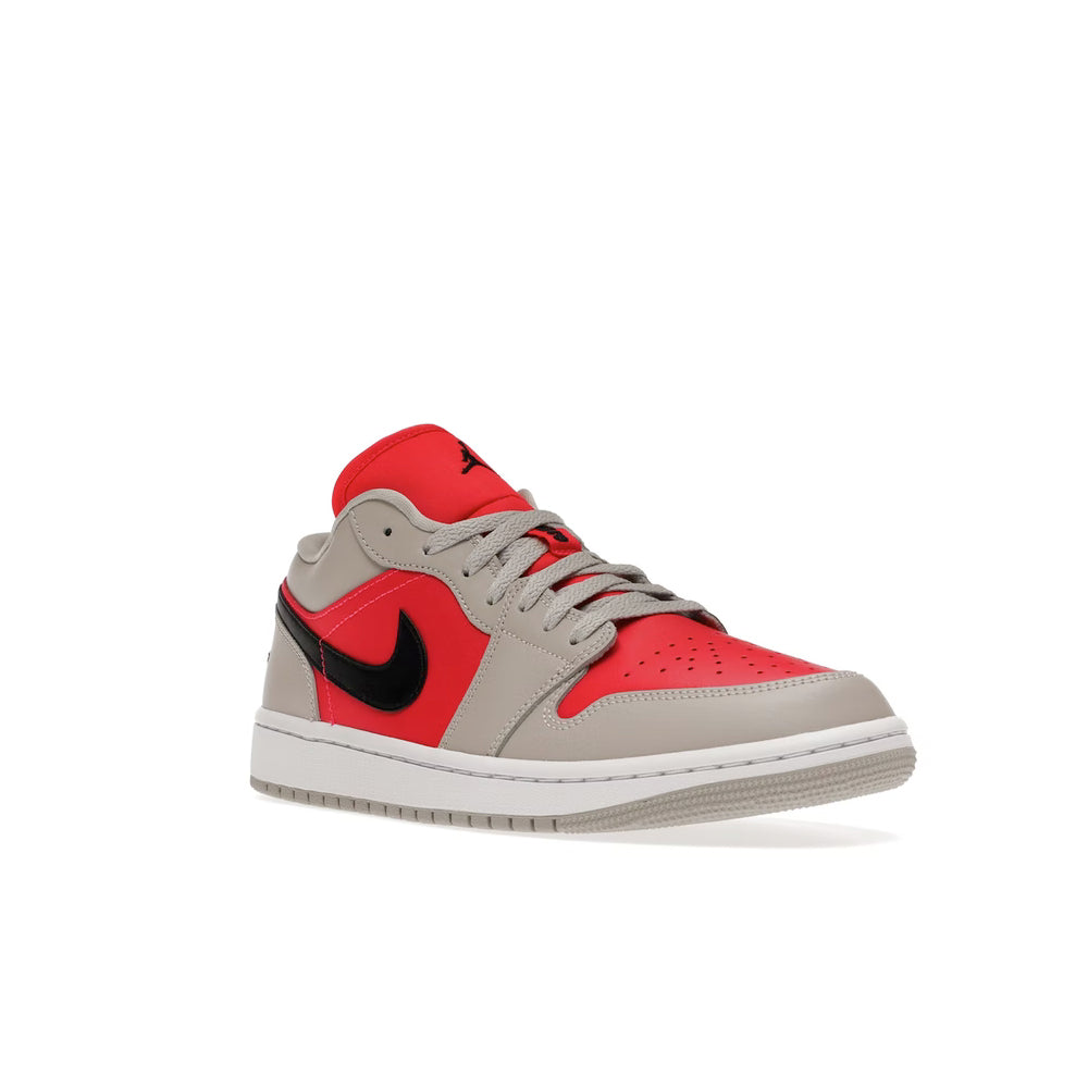 Jordan 1 Retro Low Light Iron Ore Siren Red (W)