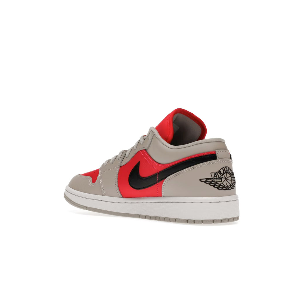 Jordan 1 Retro Low Light Iron Ore Siren Red (W)
