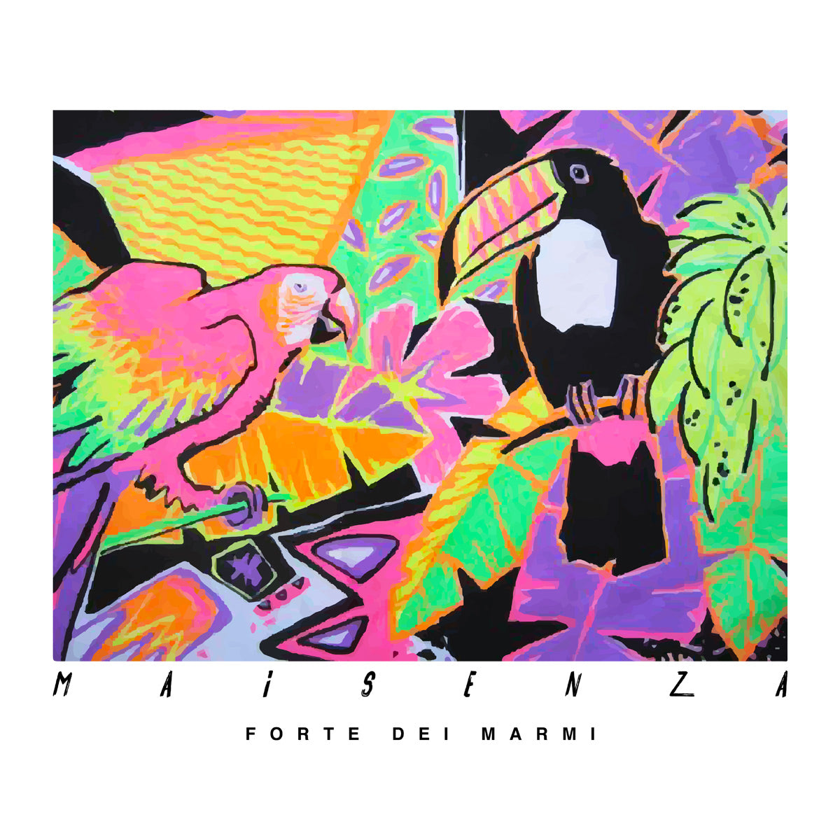 T-shirt organica UOMO Tropical